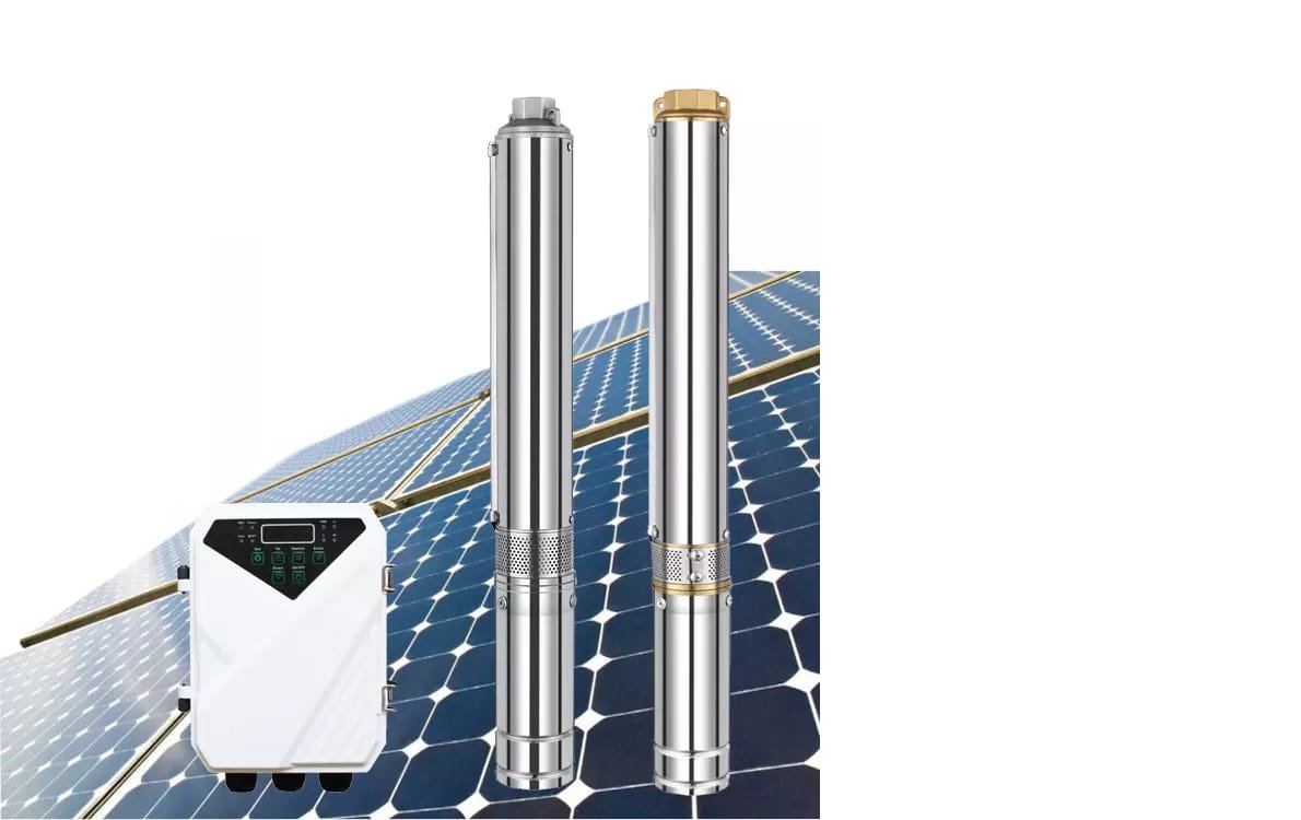 SUBMERSIBLE SOLAR WATER PUMP 1100W (AC-DC)