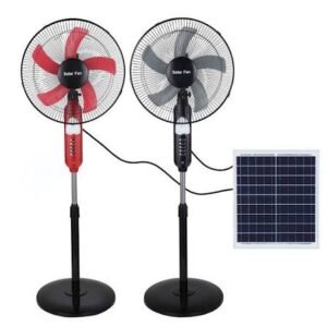 Rechargeable Fan With 5 Blades - Frc 45-e + 20w Solar Panel
